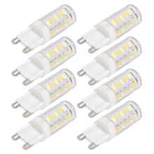 Lampadina LED in ceramica dimmerabile G9 3W 32 LED 220V - 10 pezzi