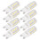 Dimmable Ceramic LED Bulb G9 3W 32LED 220V - 10PCS 1