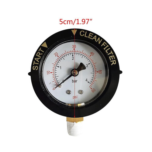 Manometro compatto 0-60 PSI 190058, ricambio per Pentair e Hayward Pool 1