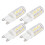 Dimmable Ceramic LED Bulb G9 3W 32LED 220V - 10PCS 4