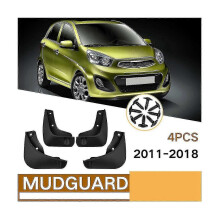 4 stuks spatlappen voor Kia Picanto 2011-2018 spatborden spatlap accessoire