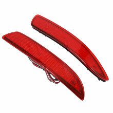 Lot de 2 feux de position/stop arrière à LED pour pare-chocs avant X5 X6 M E70 E71 63217158949 16475610, lentille rouge