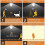 stuks E27 LED-lampen met bewegingssensor, PIR-sensor, 12W 3