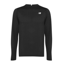 (XL, Black) New Balance Mens Core Run Long-Sleeved T-Shirt