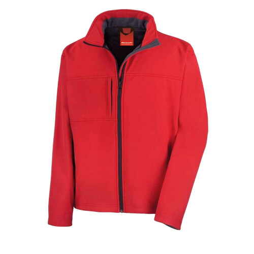 Result (L, Red) Result Mens Classic Soft Shell Jacket