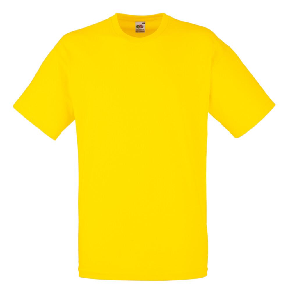 Fruit Of The Loom (2Xl, Yellow) Mens Valueweight Short Sleeve T-Shirt