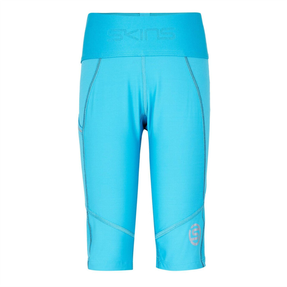 Skins (12 Uk, Blue) Womens/Ladies Series-1 Compression Shorts