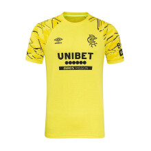 (L, Yellow) Umbro Mens 2025/2026 Rangers FC Goalkeeper Jersey