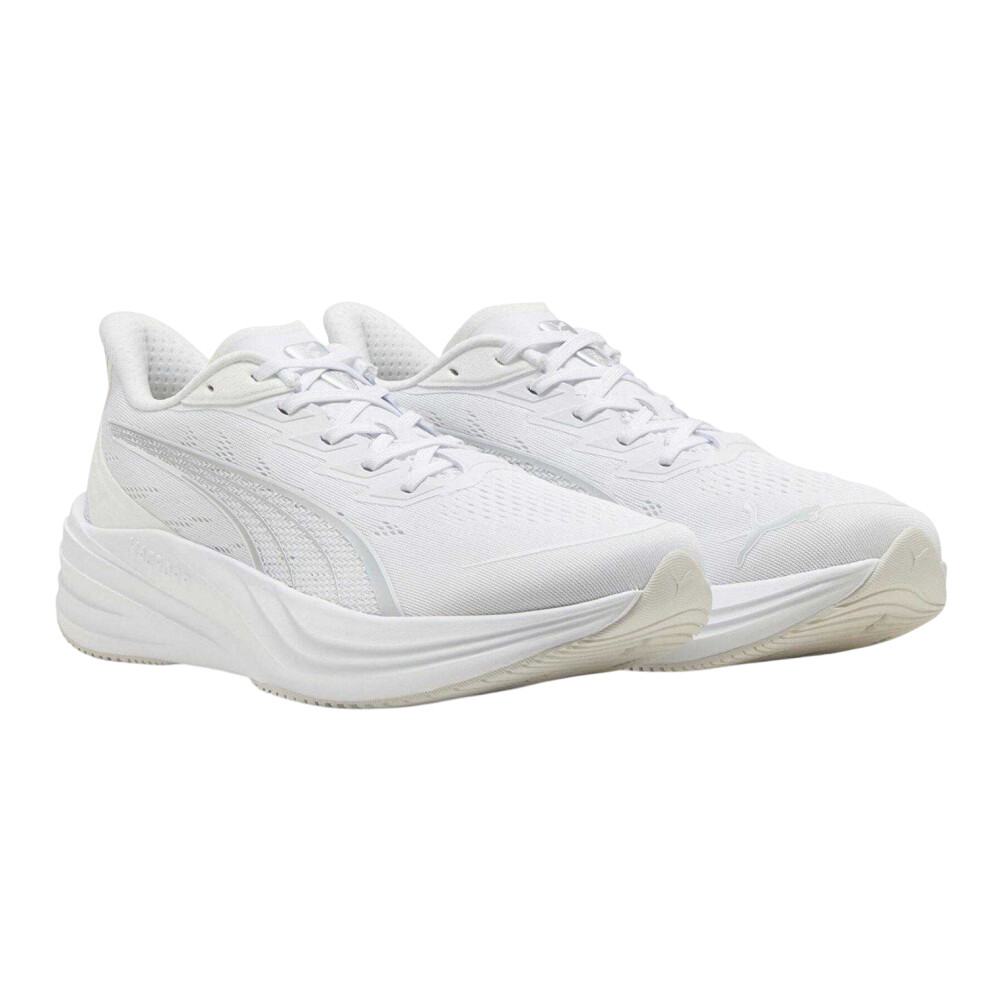 Puma (7 Uk, White/Grey) Mens Darter Pro Trainers