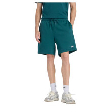 (M S, Green) New Balance Mens Essentials Fleece Shorts