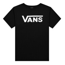 (12 Years, Black/White) Vans Childrens/Kids Classic Logo T-Shirt