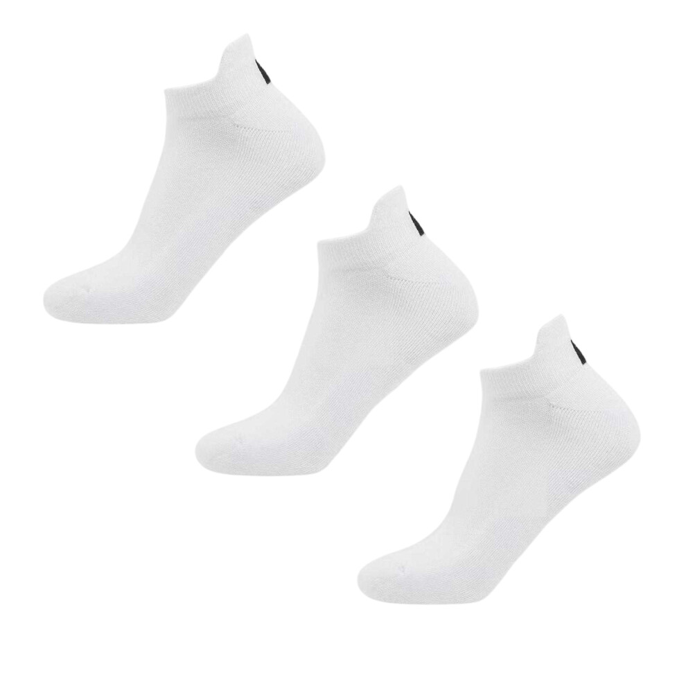 Myprotein (6 Uk-8 Uk, White) Unisex Adult Trainer Socks (Pack Of 3)