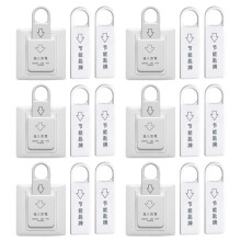 6X High Grade Hotel Magnetic Card Saving Insert Key for Power with 18 Card