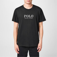 (L, Black) Ralph Lauren Mens Polo Logo T-Shirt