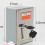 Garage Door Opener, Electric Door Roll  Lock Box, Surface Mounted Concealed Button  A 9
