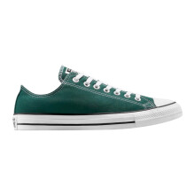 (8 UK, Dragonfly Green) Converse Mens Ox Logo Canvas Trainers