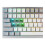 ASUS ROG Azoth keyboard Gaming USB + RF Wireless + Bluetooth White 7