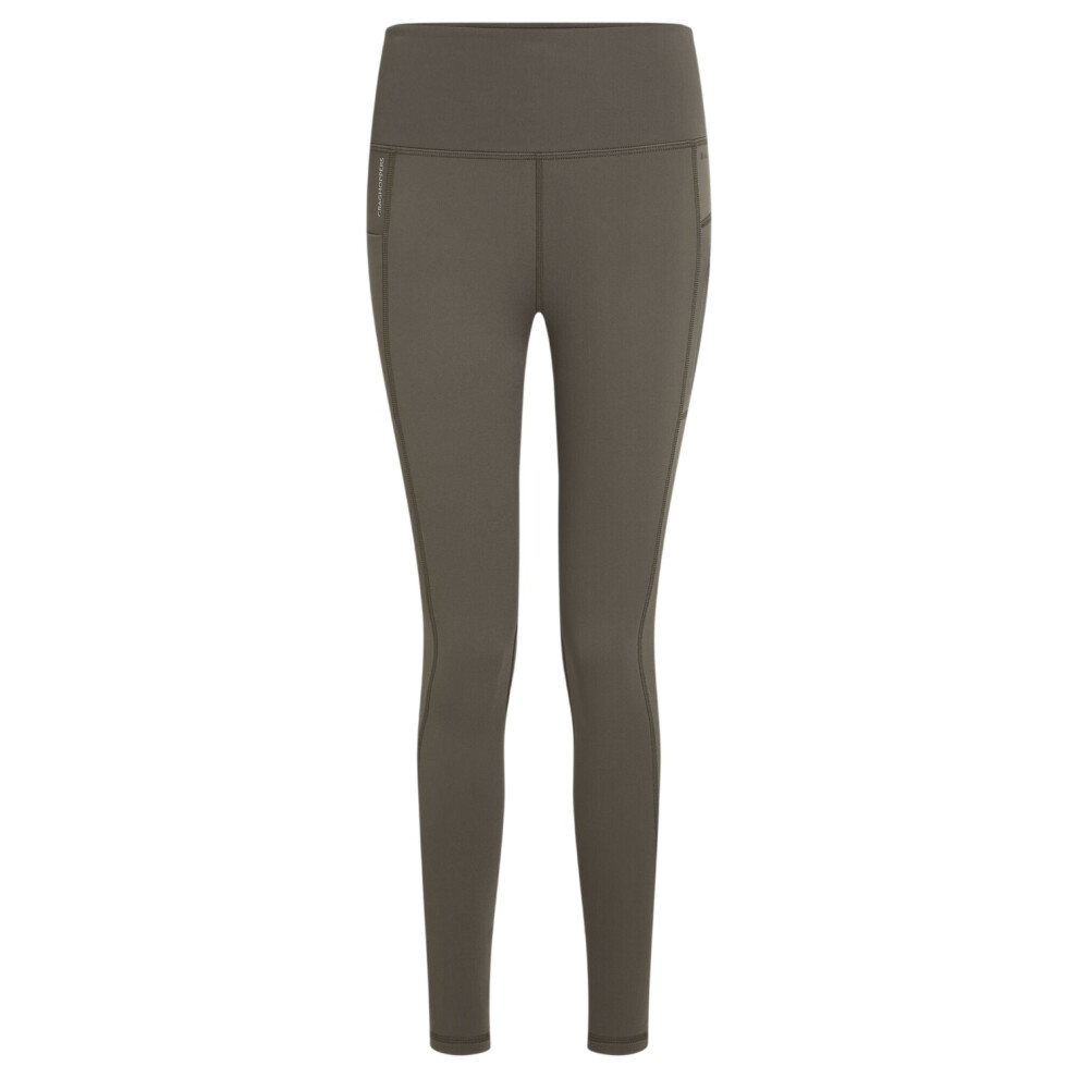 Craghoppers (16 Uk R, Nori Green) Womens/Ladies Kiwi Pro Plain Leggings