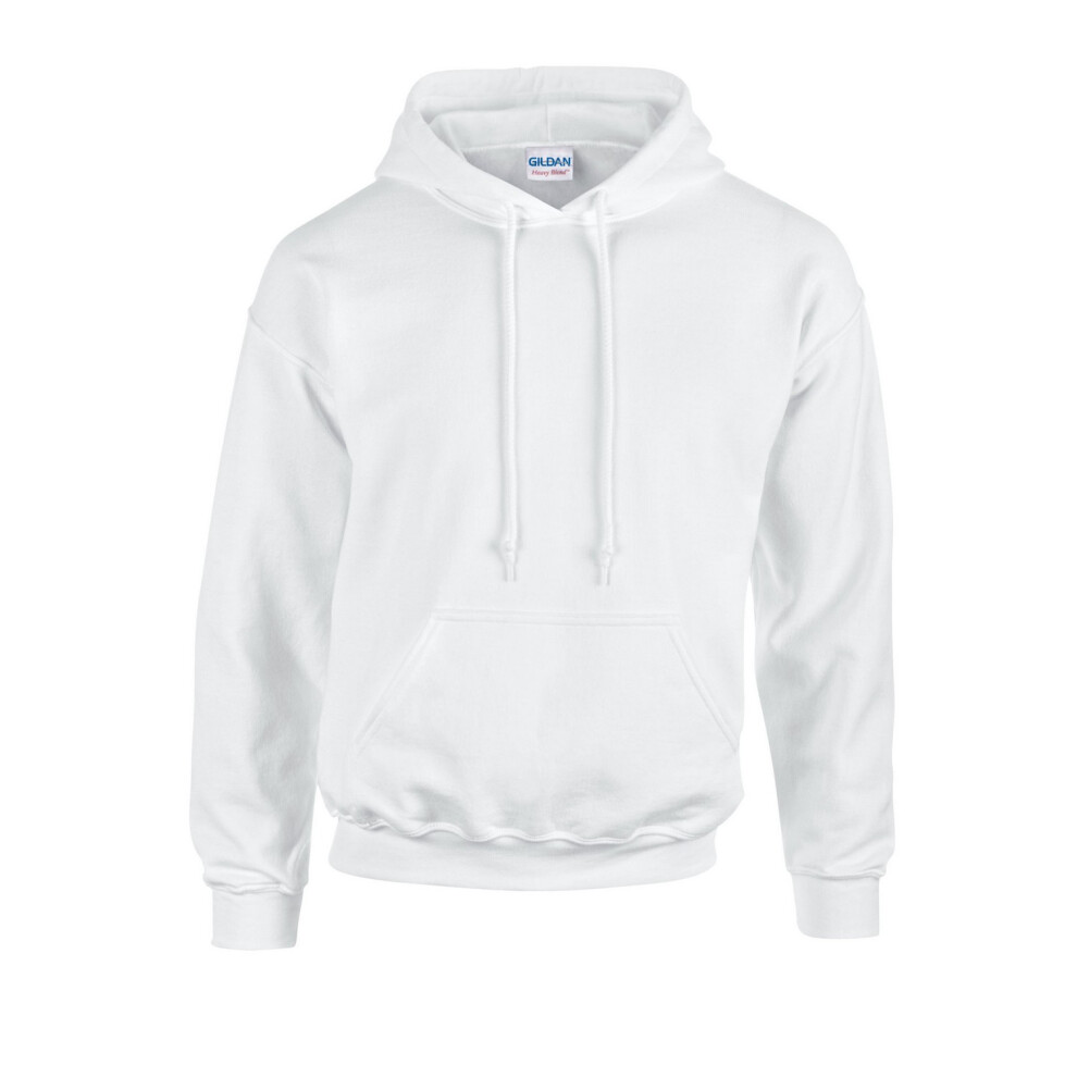 Gildan (5Xl, White) Unisex Adult Heavy Blend Hoodie