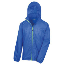 (S, Royal Blue/Lime) Result Mens Lightweight Packaway Jacket