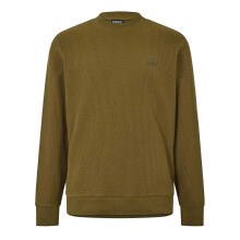 (XS, Brown) Diesel Mens Ribbed Sweatshirt