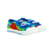 (9 UK Child, Green/Blue) Hey Duggee Childrens/Kids Canvas Shoes