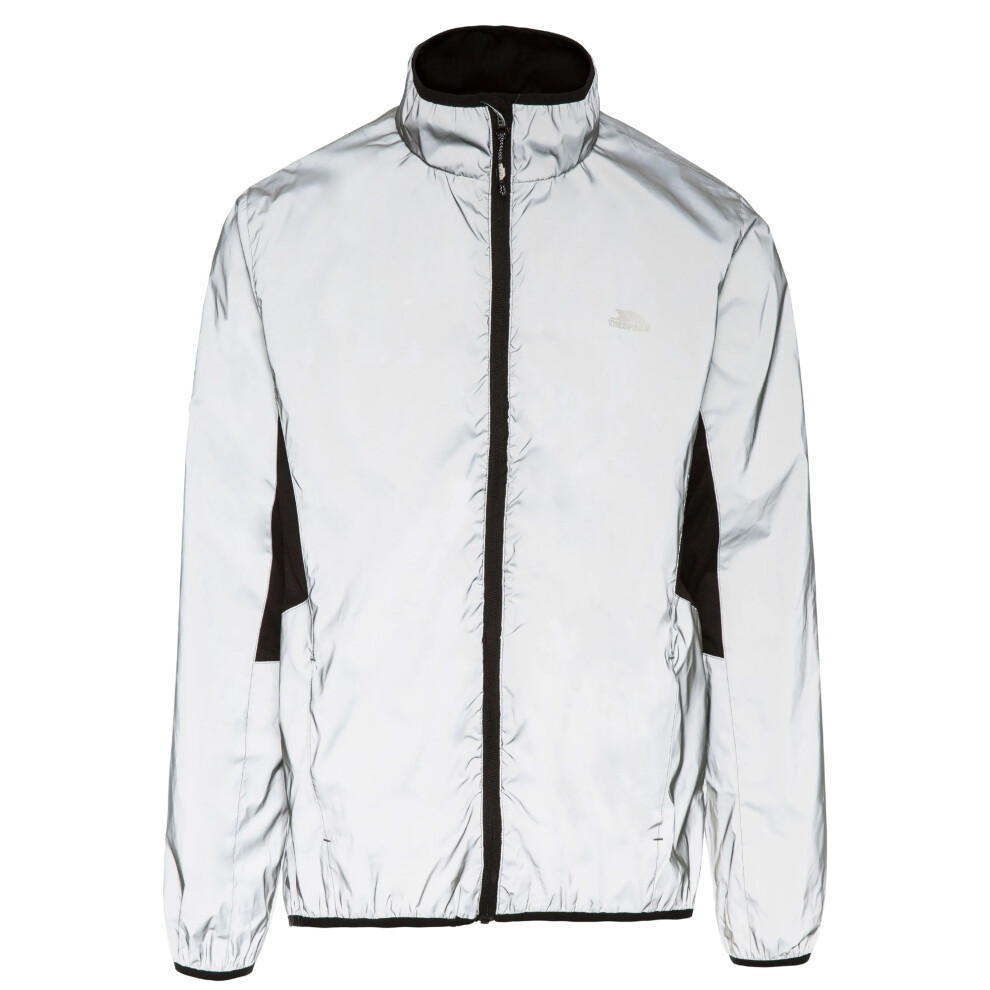 Trespass (Xxl, Silver Reflective) Mens Zig Reflective Active Jacket