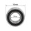 40PCS MR105-2RS 5X10X4mm  Bearing Steel Double-Shielded Miniature  Bearings,Black 5