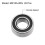 40PCS MR105-2RS 5X10X4mm  Bearing Steel Double-Shielded Miniature  Bearings,Black 3