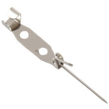 30 Brooch Bar Backs Safety Pins Catch Findings Small 20mm