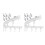 2X Flexible Bendable Ceiling Curtain Track, Ceiling Mount for Curtain Rail, Room Divider Ceiling Track 9.8FT 1