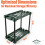 Garden Tools Storage Caddy Organizer Shed Rack 3