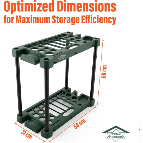 Garden Tools Storage Caddy Organizer Shed Rack 2