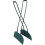 90cm Leaf Grabber Rake Metal Plastic Garden Tool 1