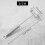 Sauce Master Whisk Stainless steel Manual egg beater 6