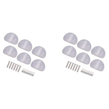 12 Stücke Weiße Perle Gitarre Stimmwirbel Schlüssel Knopfmechanik Mechaniken Premium Stimmschlüssel Knopfkappe Knöpfe Griffkappen
