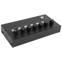 MX600 Ultra Low-Noise 6-Channel Mixer Stereo/Single Track Microphone Preamplifier