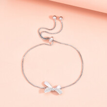 (Belted necklace (white gold color)) Silver Beaded Charm Bracelet, Star Dolphin Square Hollow Ball Thin Chain
