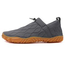 (Dark gray, 42) Mens German Trainer Sneakers Fly Knit Breathable Lightweight Casual Sports Shoes