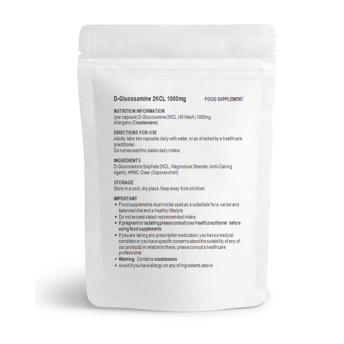 Glucosamine Sulphate 2KCl 1000mg - 30 capsules 2