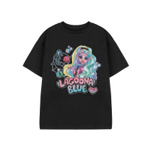 (7-8 Years) Monster High Short Sleeved T-Shirt (Girls Black)