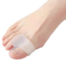 Gel Toe Straighteners for Men & Women - 8 Pack, 3 Sizes (S/M/L) for Claw, Bent & Curled Toes A