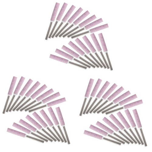 48Pcs Chainsaw Sharpener Grinding Stones 4.8mm Sharpening Tool Stones Burr Chain Saw Grindstone File Replacement Tools 1