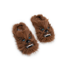 (9-10 UK) Star Wars Mule Slippers (Mens Brown)