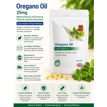 High Potency Oregano Oil 25mg (100 Capsules) UK