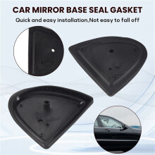 1 Pair Car Exterior Mirror Gasket Rubber Seals for W220 S320 S350 S430 S500 S600 2000-2006 2208110198 L/R