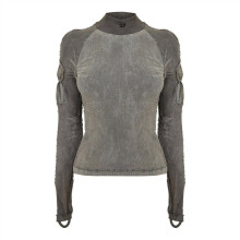 Diesel Unisex Adult Distressed Raglan T-Shirt