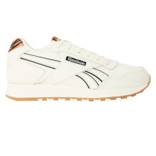 (7.5 UK, Chalk/Black) Reebok Womens/Ladies Glide Leather Trainers