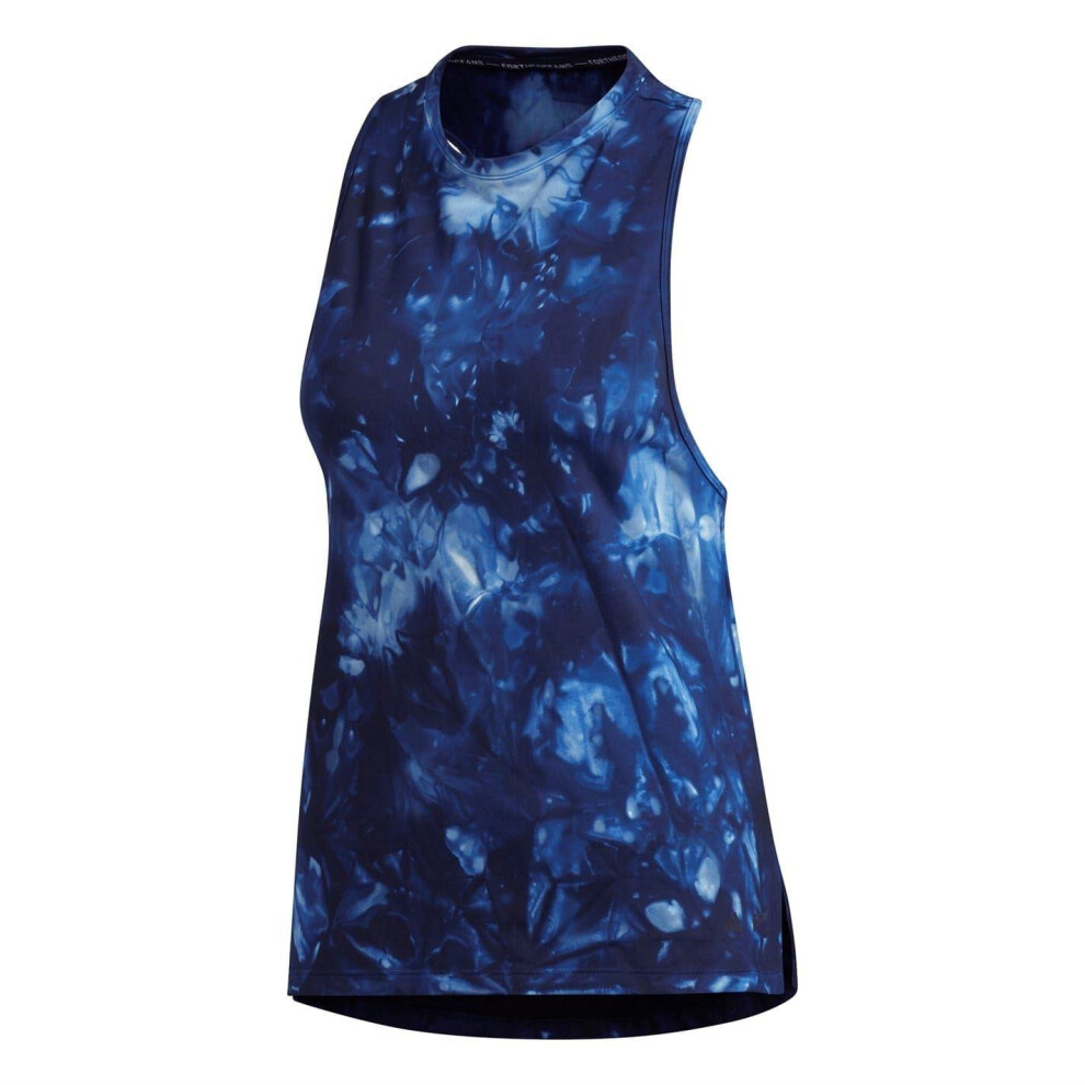 Adidas Womens/Ladies Graphic Crew Neck Regular Tank Top