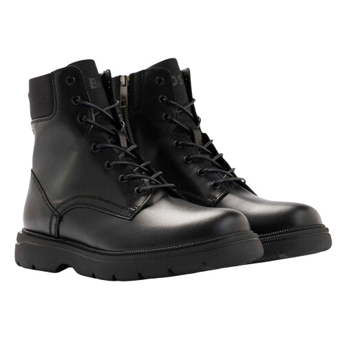 Boss Mens Jacob Leather Ankle Boots